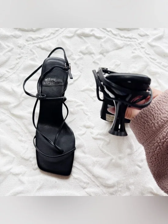 Jeffrey Campbell Fluxx Sandal Size 6.5 - Picture 5 of 8